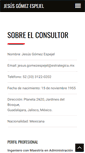 Mobile Screenshot of gomezespejel.net